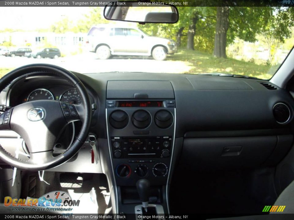2008 Mazda MAZDA6 i Sport Sedan Tungsten Gray Metallic / Black Photo #6