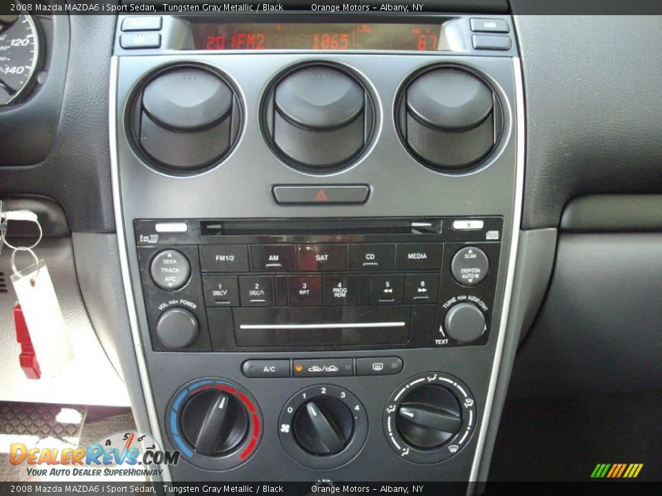 2008 Mazda MAZDA6 i Sport Sedan Tungsten Gray Metallic / Black Photo #7