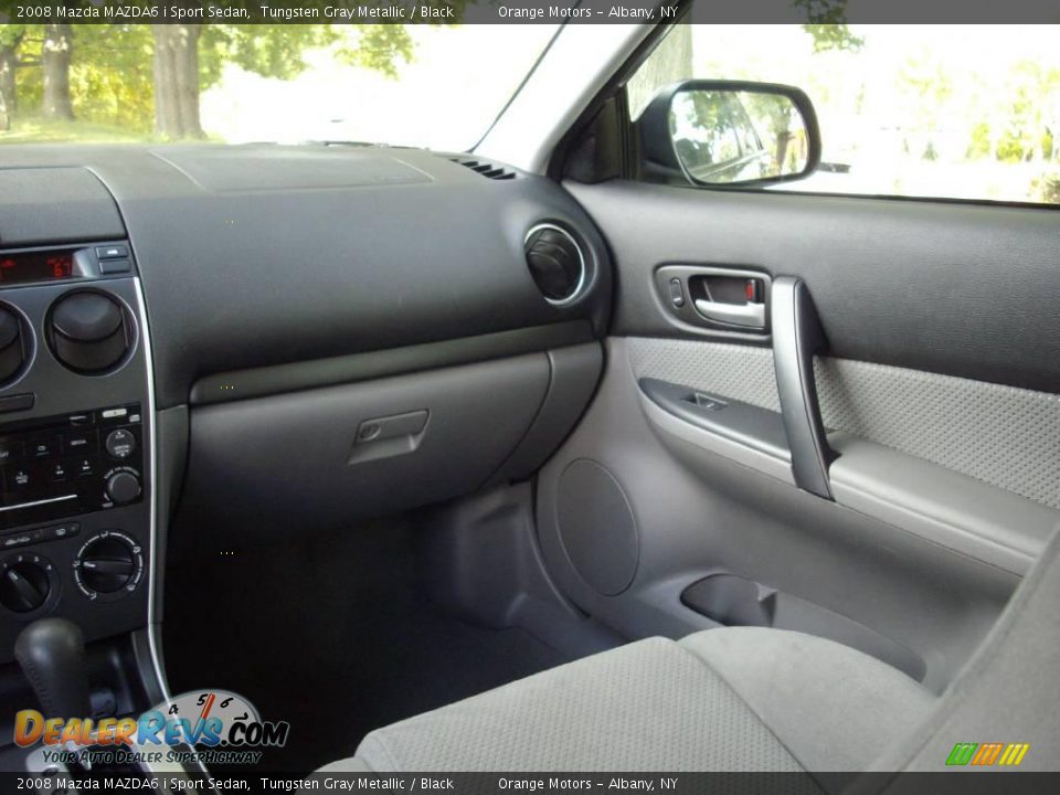 2008 Mazda MAZDA6 i Sport Sedan Tungsten Gray Metallic / Black Photo #13