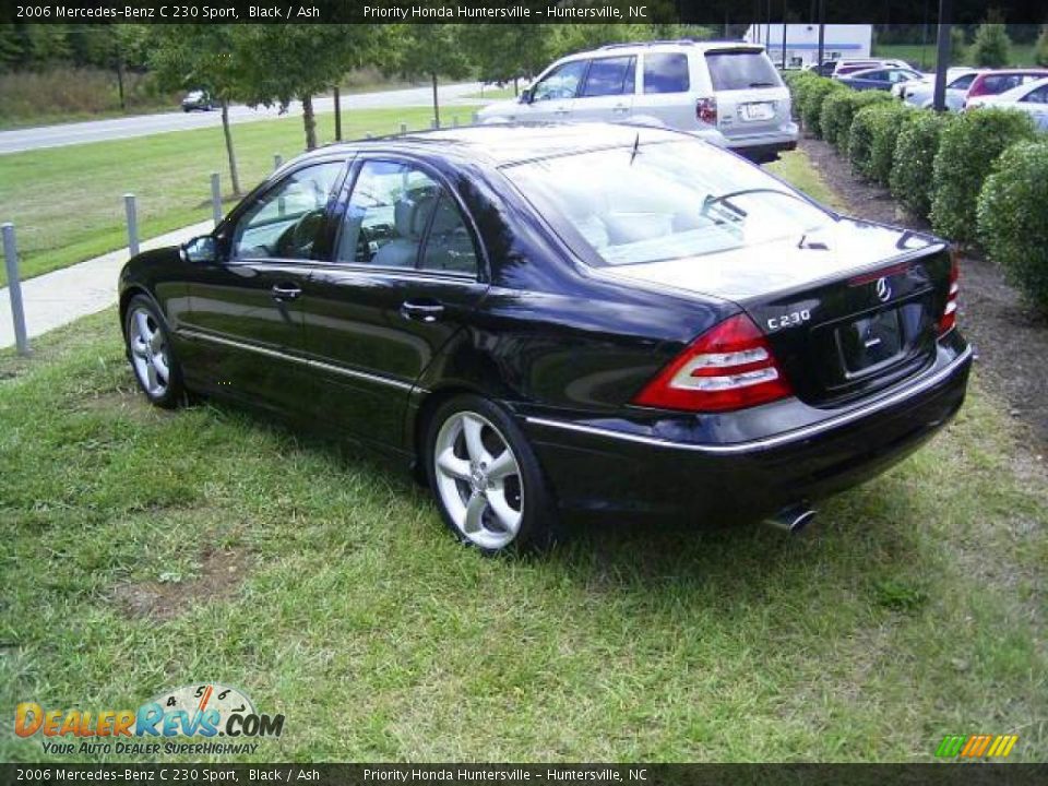 2006 Mercedes-Benz C 230 Sport Black / Ash Photo #2