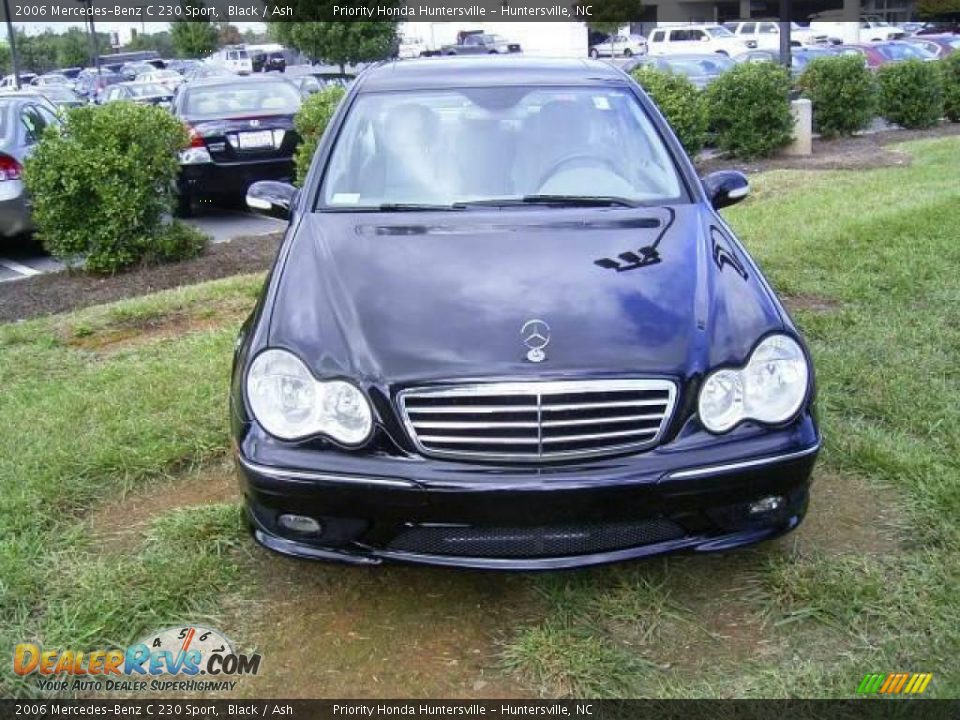 2006 Mercedes-Benz C 230 Sport Black / Ash Photo #6