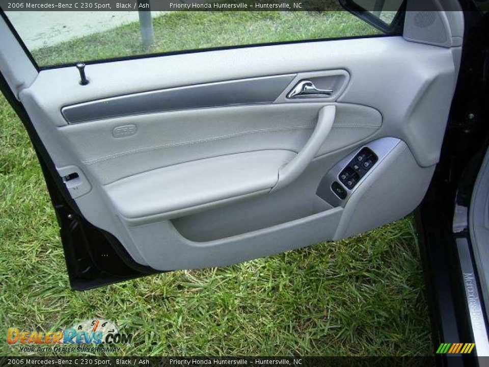 2006 Mercedes-Benz C 230 Sport Black / Ash Photo #7