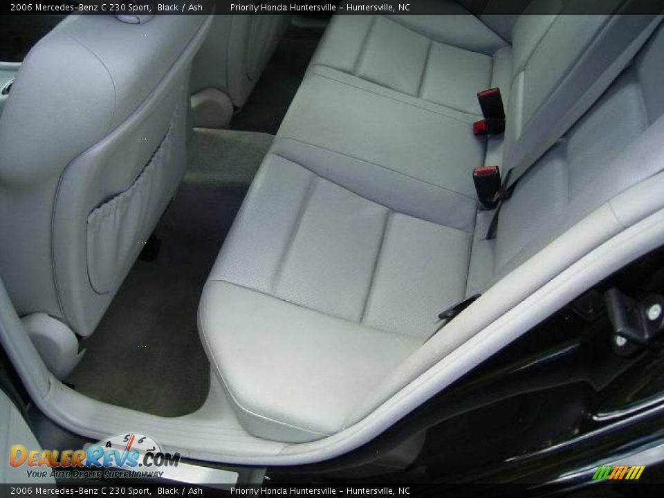 2006 Mercedes-Benz C 230 Sport Black / Ash Photo #11