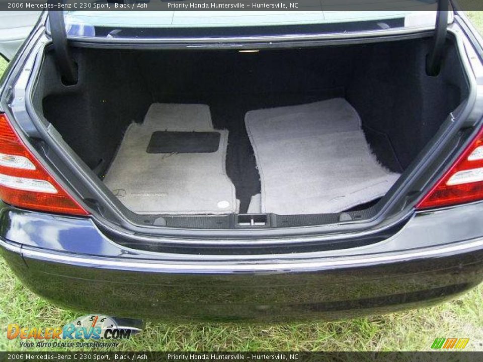 2006 Mercedes-Benz C 230 Sport Black / Ash Photo #12
