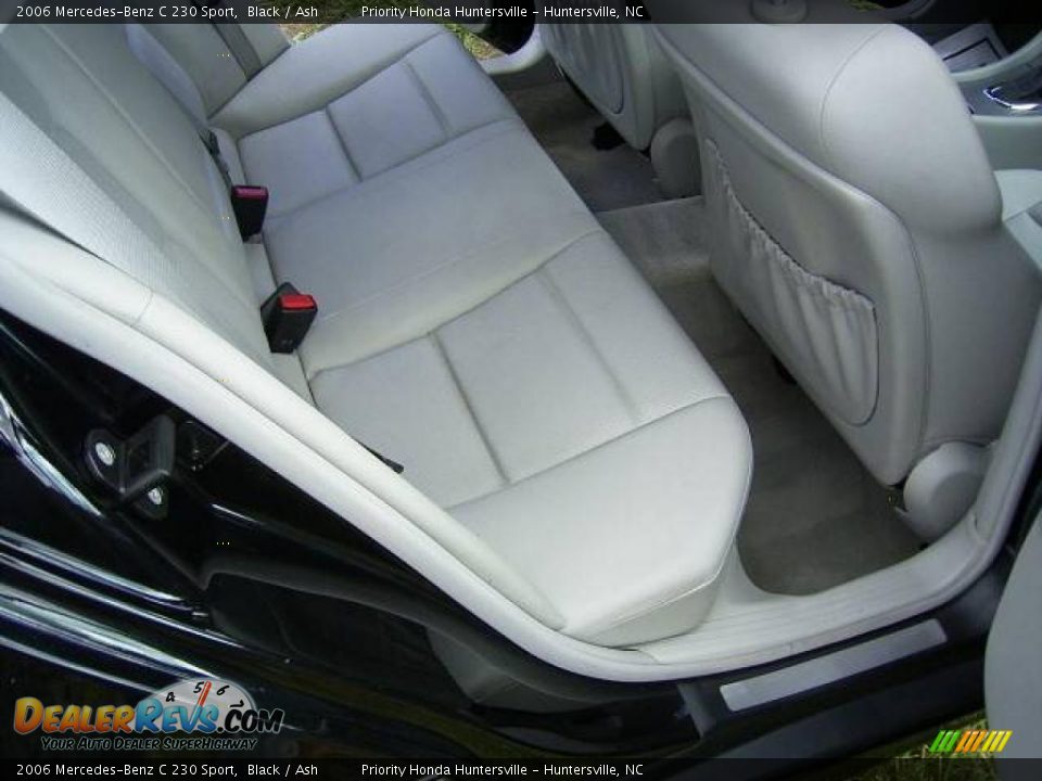 2006 Mercedes-Benz C 230 Sport Black / Ash Photo #13