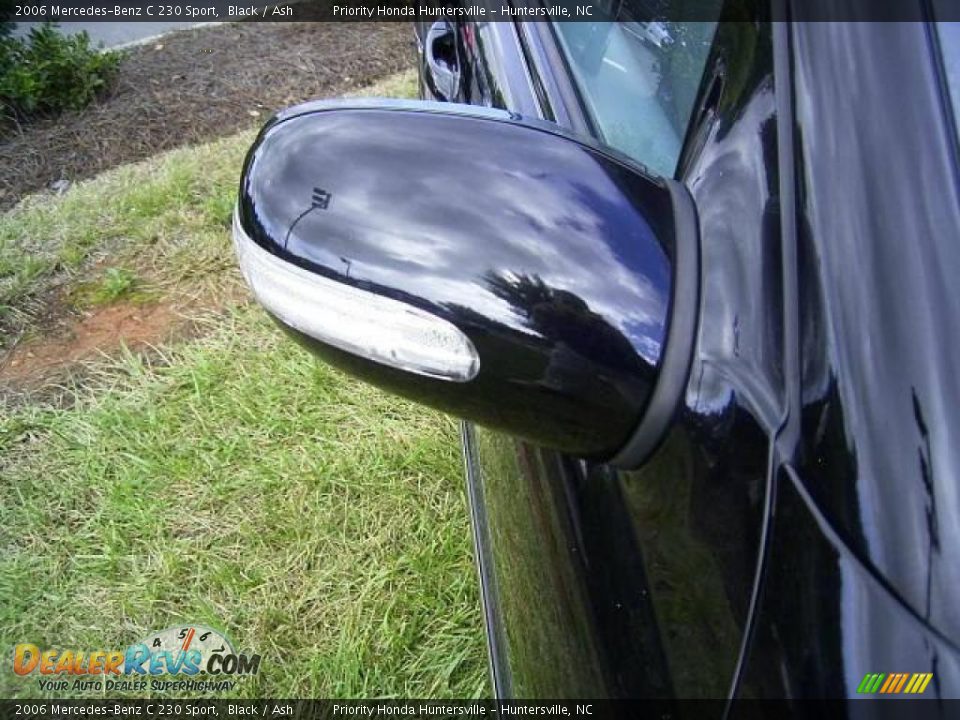 2006 Mercedes-Benz C 230 Sport Black / Ash Photo #18