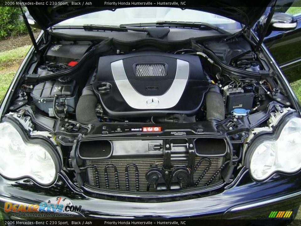 2006 Mercedes-Benz C 230 Sport Black / Ash Photo #19