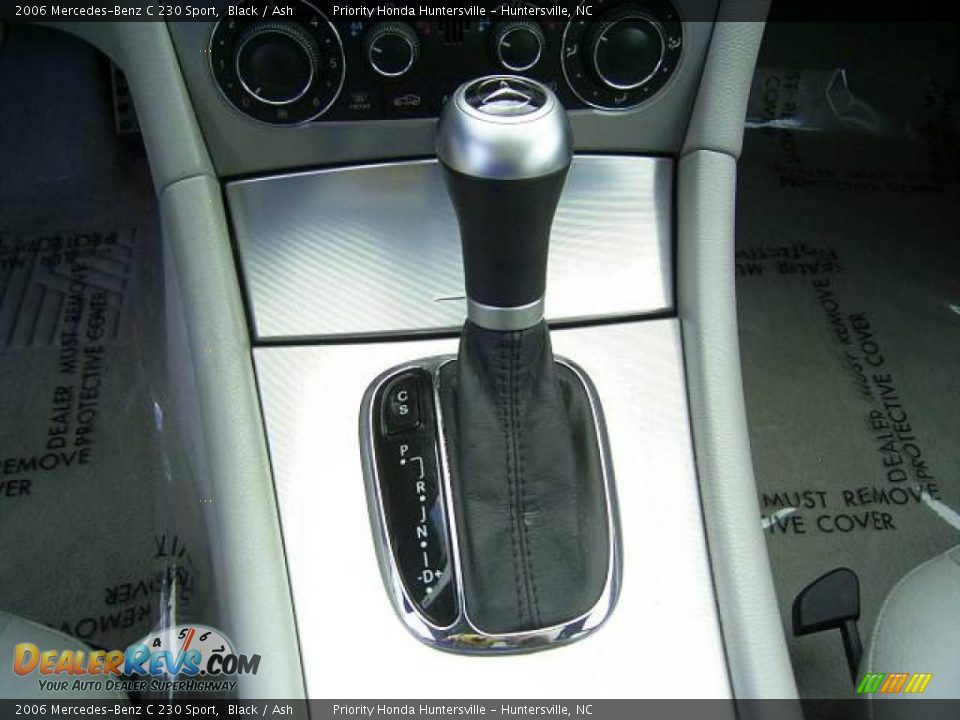 2006 Mercedes-Benz C 230 Sport Black / Ash Photo #23