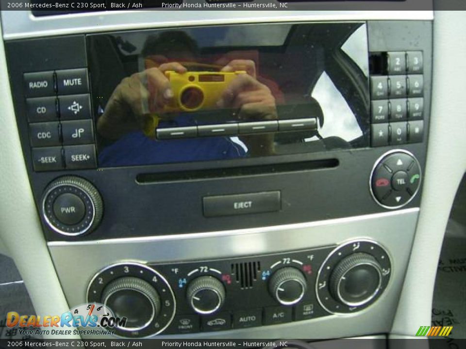 2006 Mercedes-Benz C 230 Sport Black / Ash Photo #24