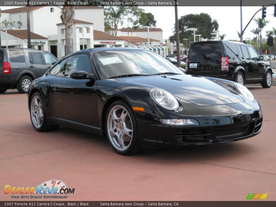 2007 Porsche 911 Carrera S Coupe Black / Black Photo #3