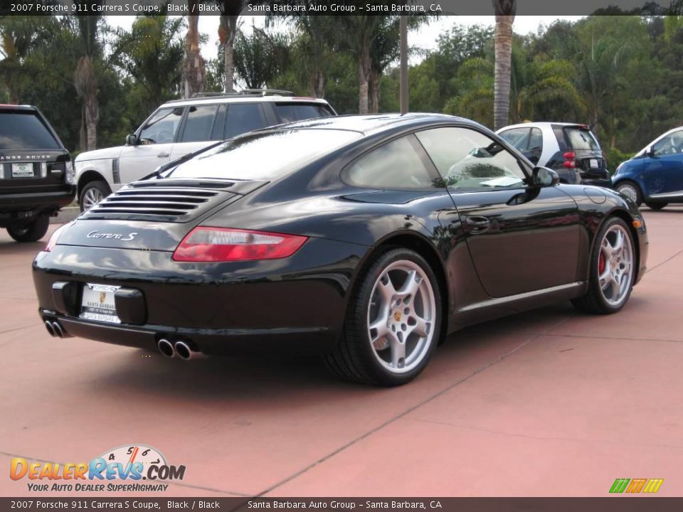 2007 Porsche 911 Carrera S Coupe Black / Black Photo #4