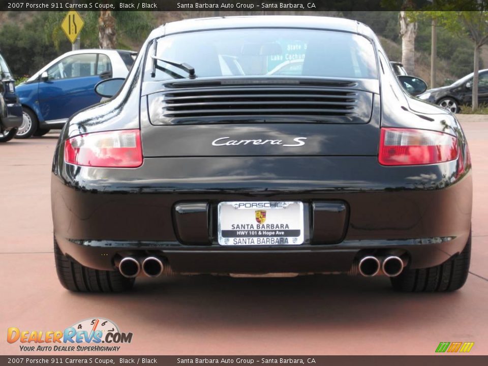 2007 Porsche 911 Carrera S Coupe Black / Black Photo #5