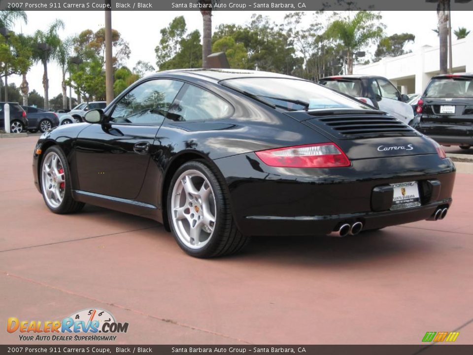 2007 Porsche 911 Carrera S Coupe Black / Black Photo #6