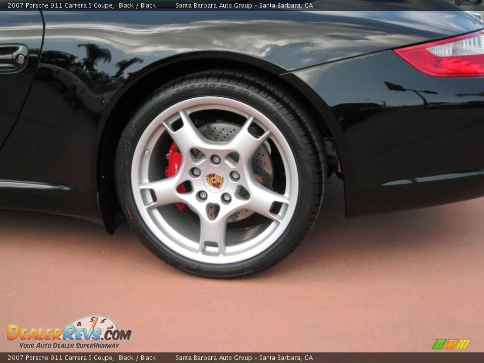 2007 Porsche 911 Carrera S Coupe Black / Black Photo #7