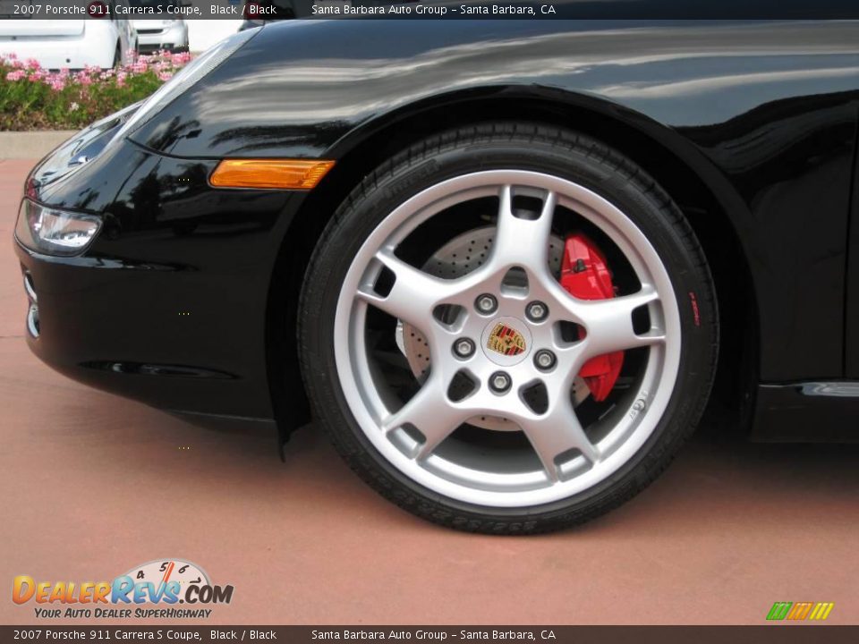 2007 Porsche 911 Carrera S Coupe Black / Black Photo #8