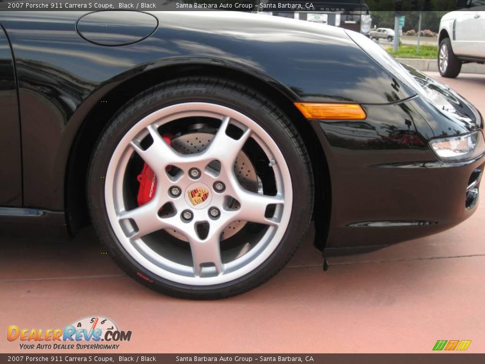 2007 Porsche 911 Carrera S Coupe Black / Black Photo #9