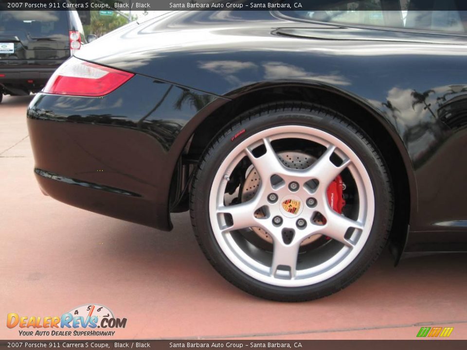 2007 Porsche 911 Carrera S Coupe Black / Black Photo #10
