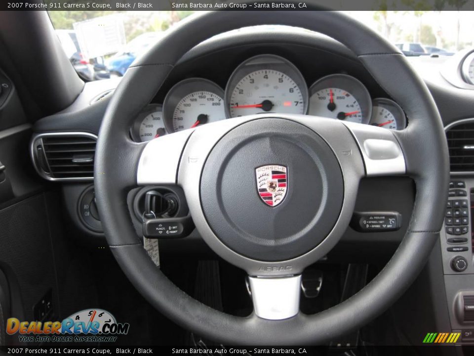 2007 Porsche 911 Carrera S Coupe Black / Black Photo #11