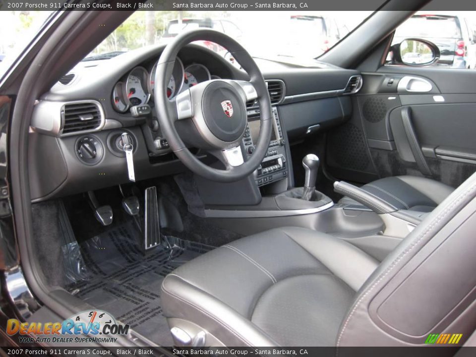 2007 Porsche 911 Carrera S Coupe Black / Black Photo #13