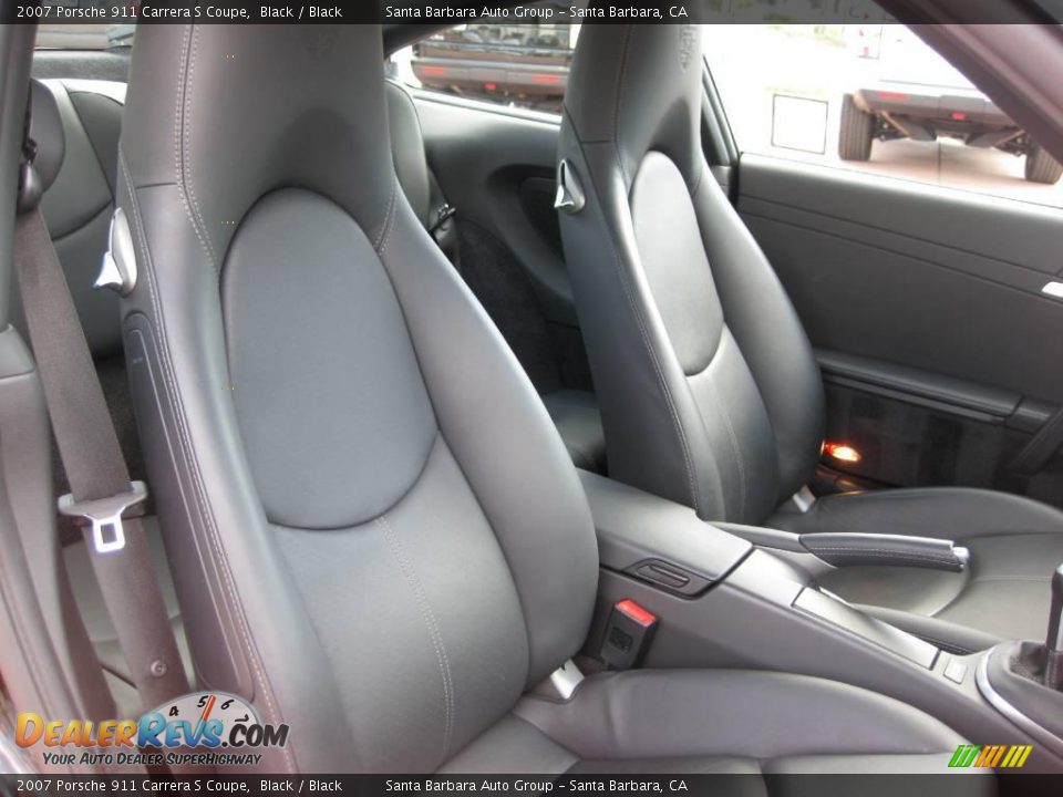 2007 Porsche 911 Carrera S Coupe Black / Black Photo #17