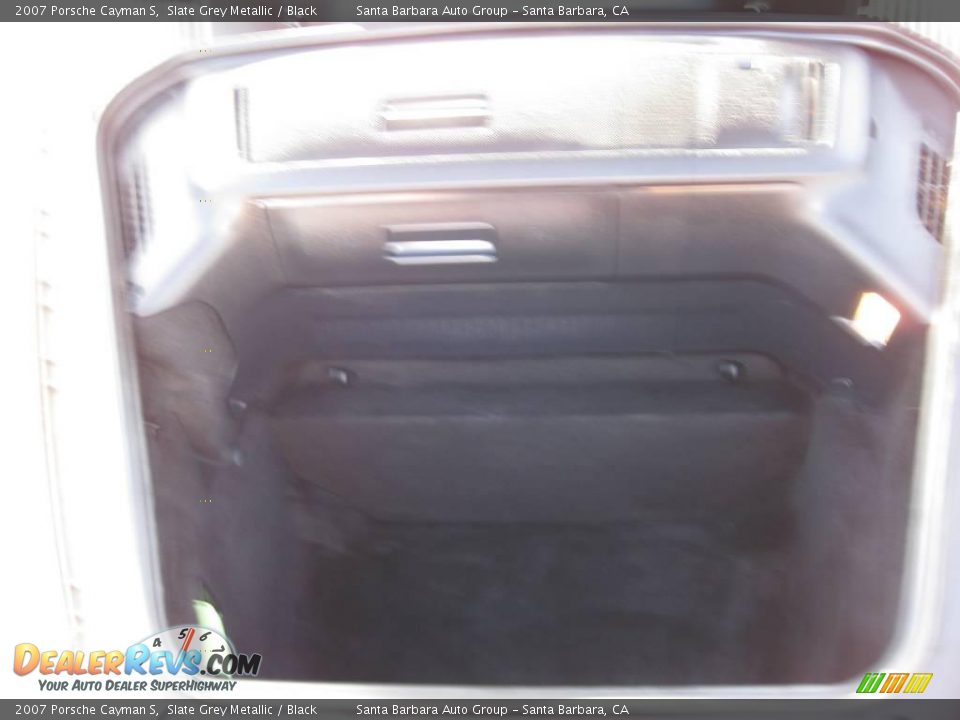 2007 Porsche Cayman S Slate Grey Metallic / Black Photo #15
