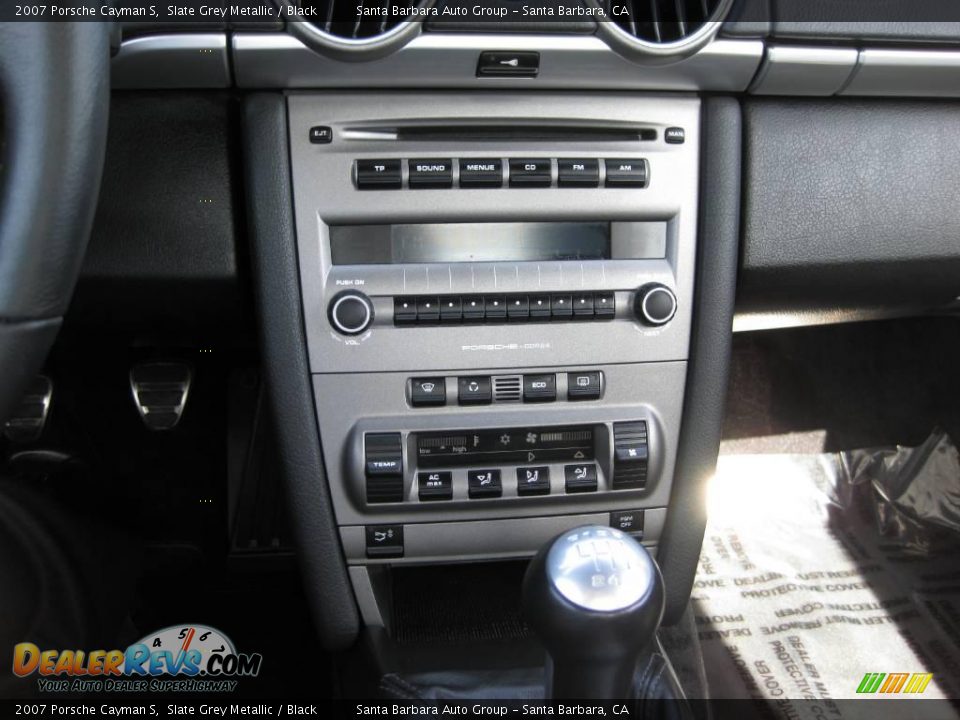 2007 Porsche Cayman S Slate Grey Metallic / Black Photo #18