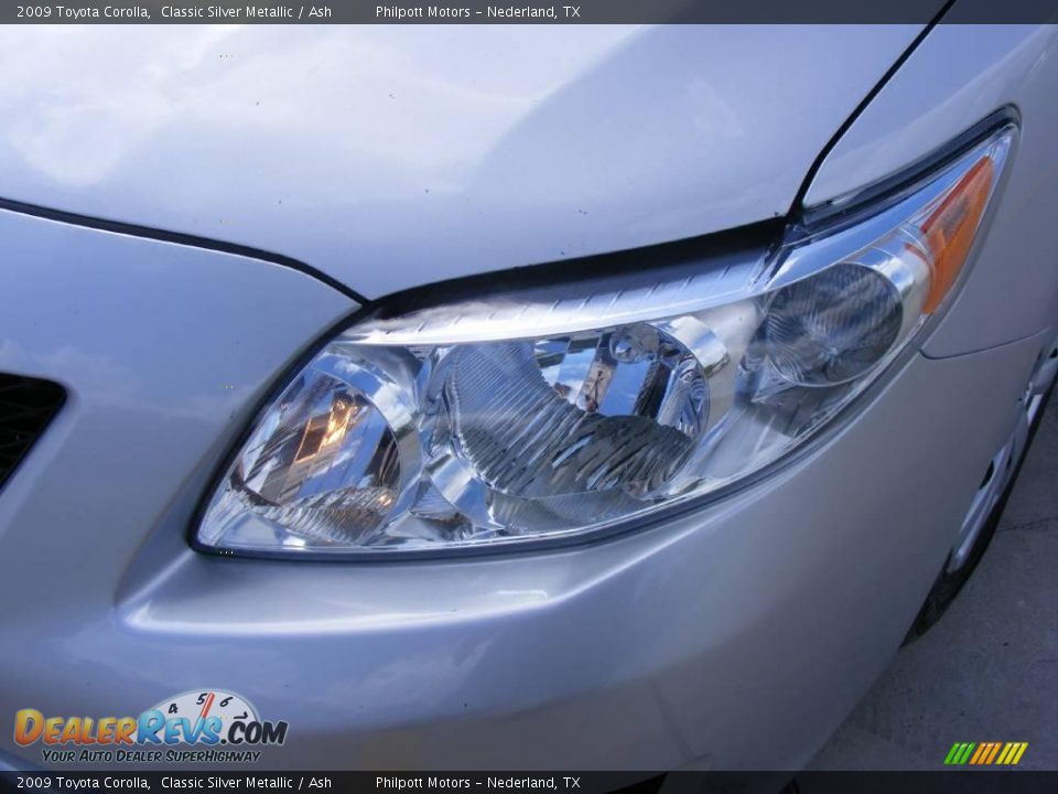 2009 Toyota Corolla Classic Silver Metallic / Ash Photo #10