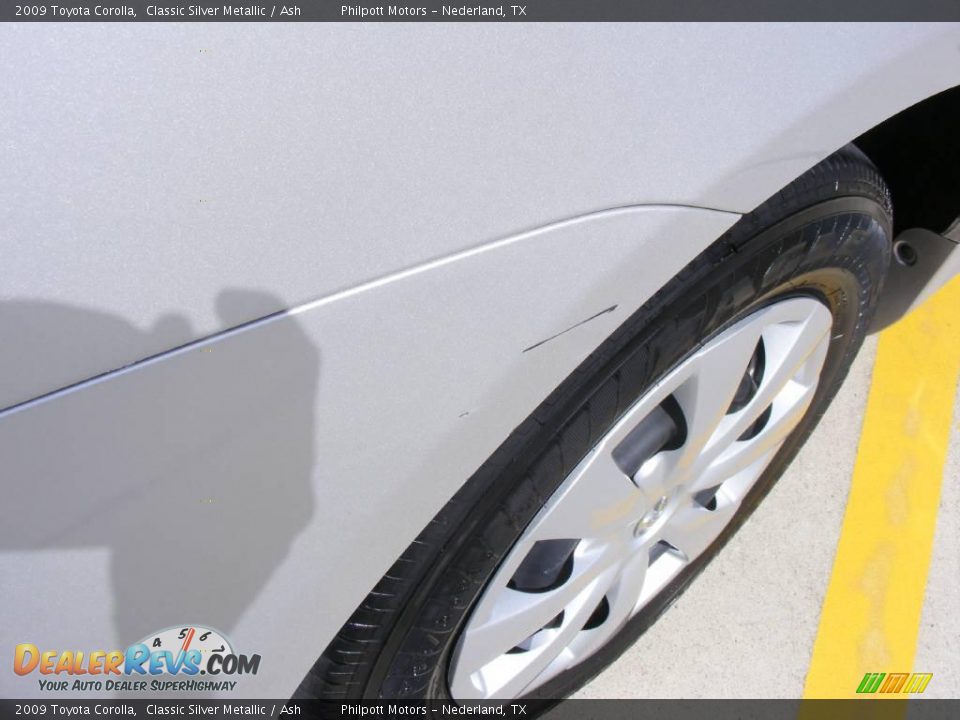 2009 Toyota Corolla Classic Silver Metallic / Ash Photo #18