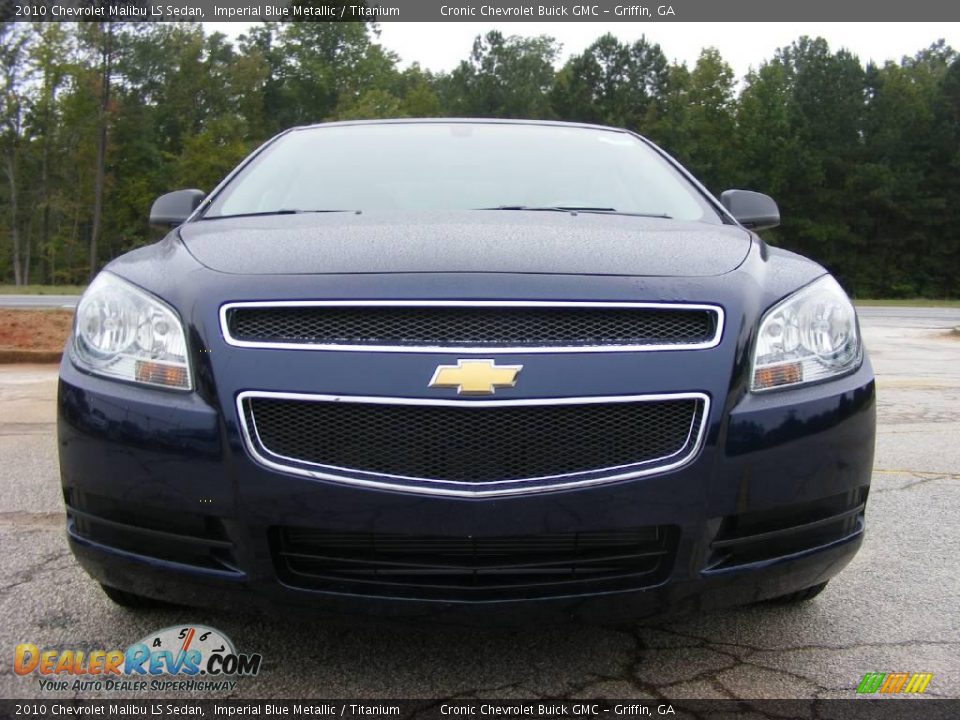 2010 Chevrolet Malibu LS Sedan Imperial Blue Metallic / Titanium Photo #3
