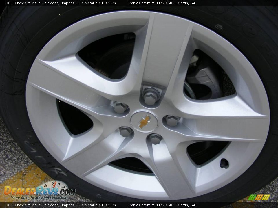 2010 Chevrolet Malibu LS Sedan Imperial Blue Metallic / Titanium Photo #9