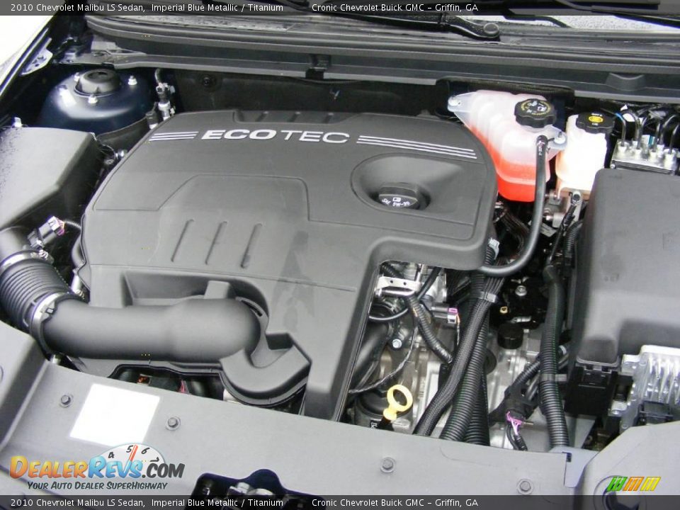 2010 Chevrolet Malibu LS Sedan Imperial Blue Metallic / Titanium Photo #10