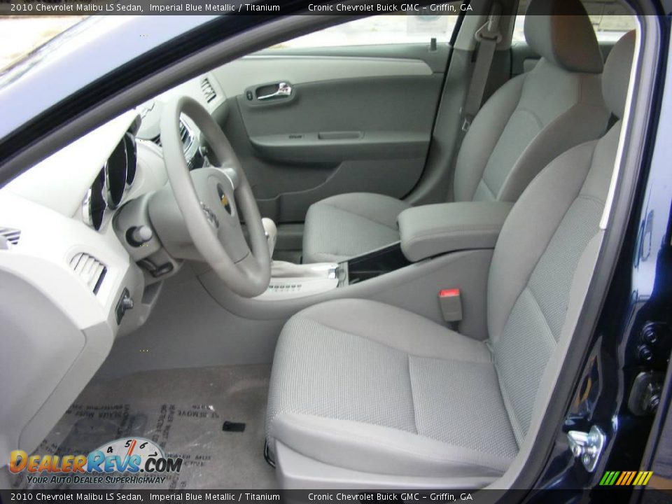 2010 Chevrolet Malibu LS Sedan Imperial Blue Metallic / Titanium Photo #11