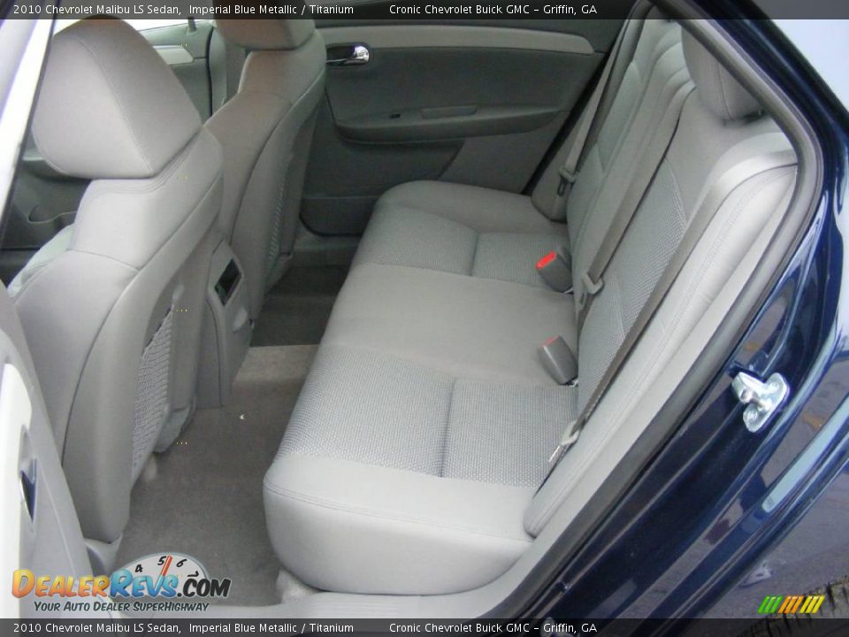 2010 Chevrolet Malibu LS Sedan Imperial Blue Metallic / Titanium Photo #12