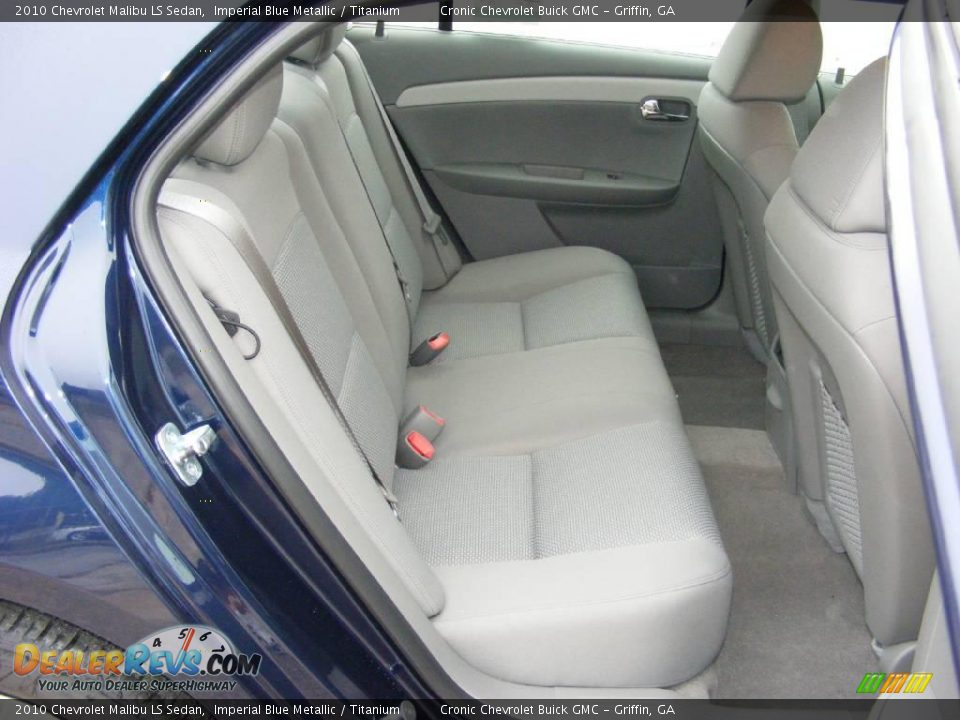2010 Chevrolet Malibu LS Sedan Imperial Blue Metallic / Titanium Photo #13