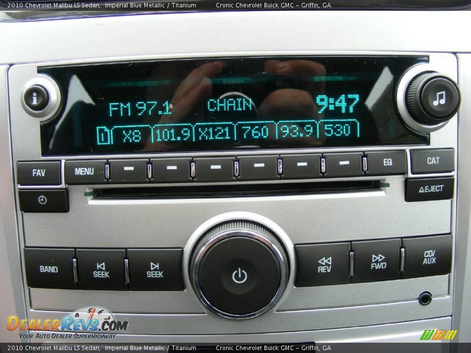 2010 Chevrolet Malibu LS Sedan Imperial Blue Metallic / Titanium Photo #18