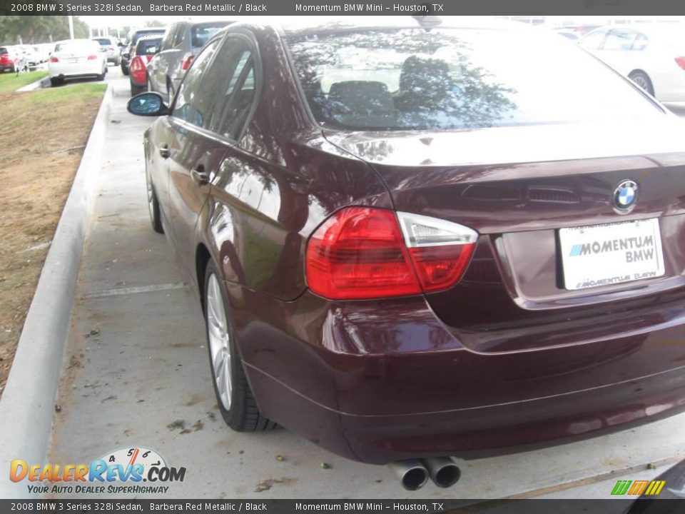 2008 BMW 3 Series 328i Sedan Barbera Red Metallic / Black Photo #2