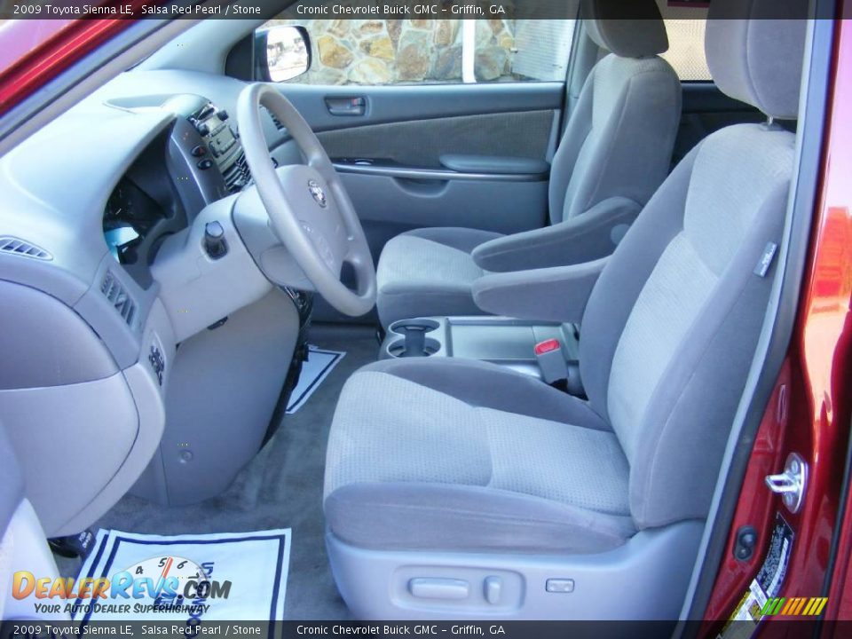 2009 Toyota Sienna LE Salsa Red Pearl / Stone Photo #10