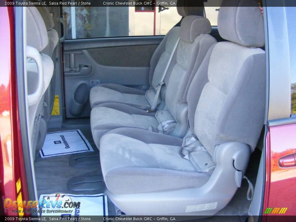 2009 Toyota Sienna LE Salsa Red Pearl / Stone Photo #12