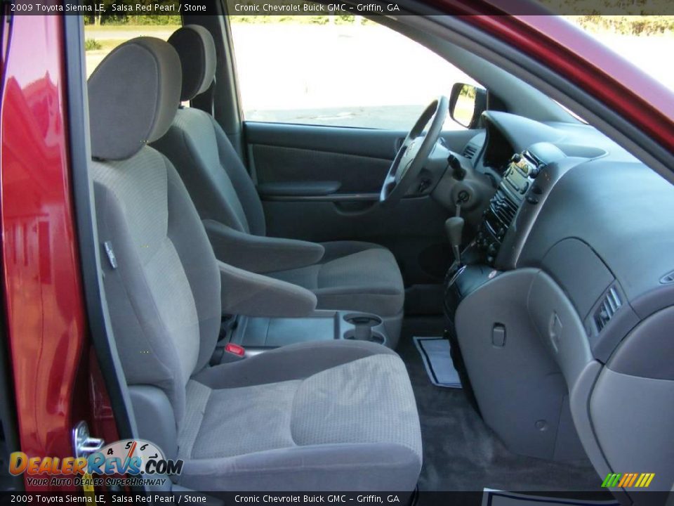 2009 Toyota Sienna LE Salsa Red Pearl / Stone Photo #16