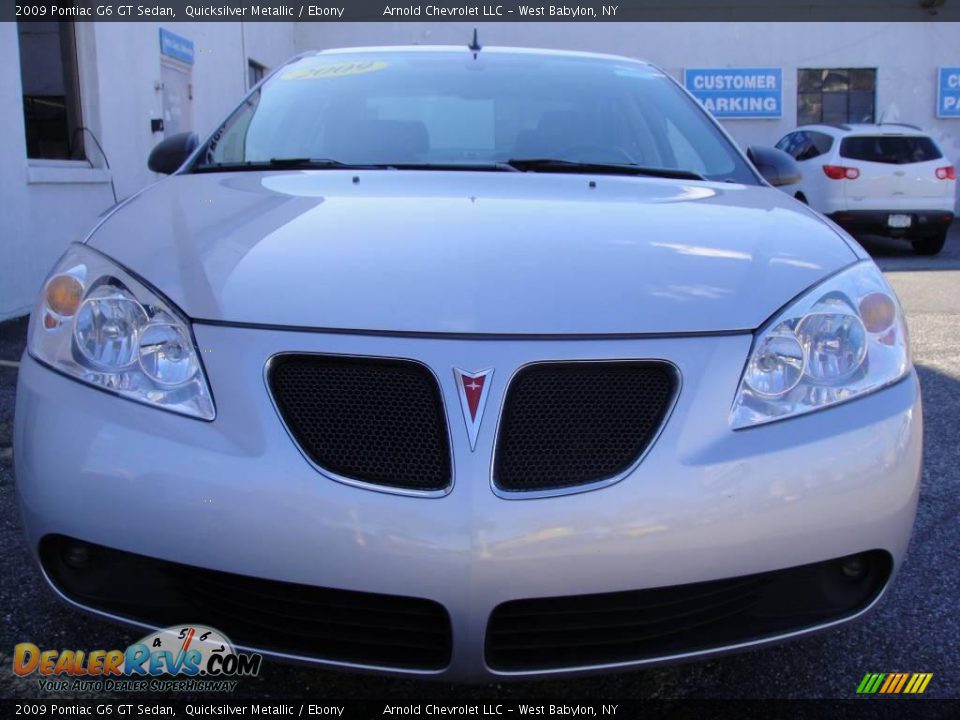 2009 Pontiac G6 GT Sedan Quicksilver Metallic / Ebony Photo #2