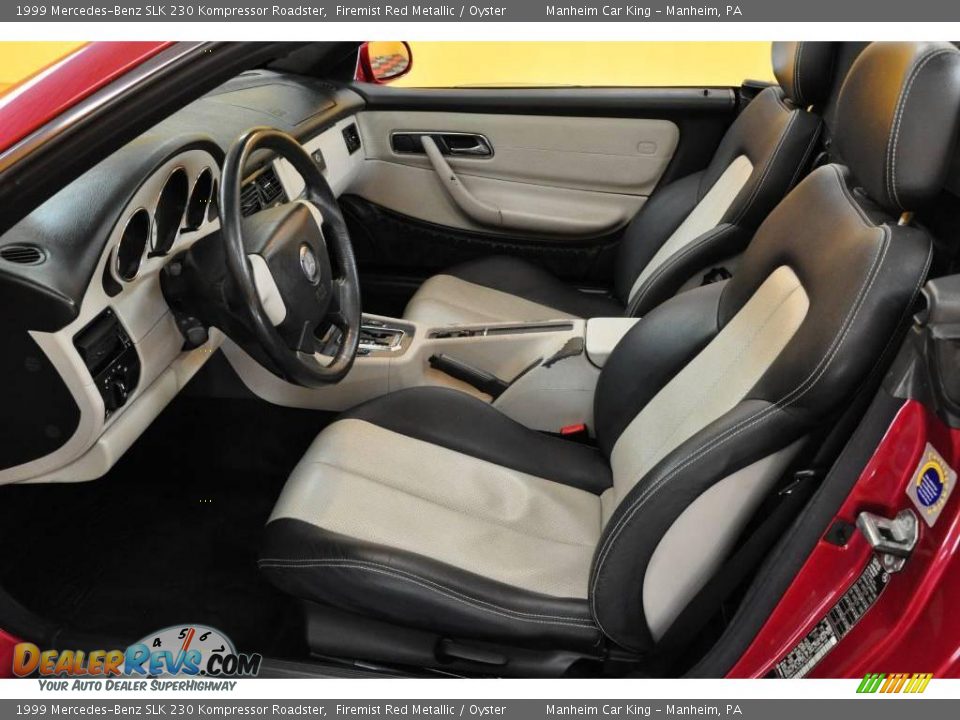 1999 Mercedes-Benz SLK 230 Kompressor Roadster Firemist Red Metallic / Oyster Photo #13