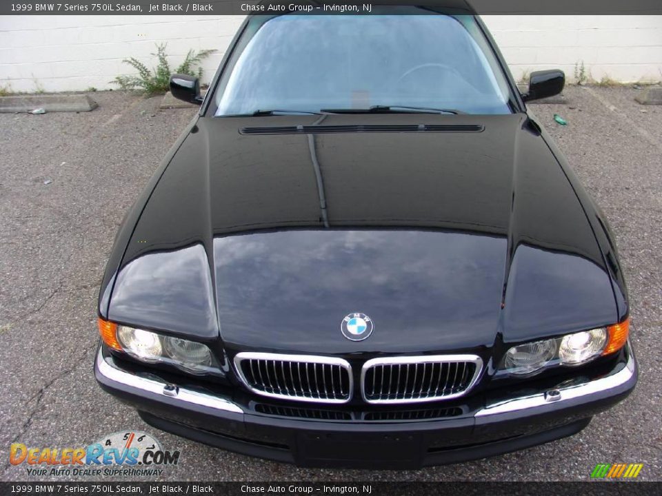 1999 BMW 7 Series 750iL Sedan Jet Black / Black Photo #5