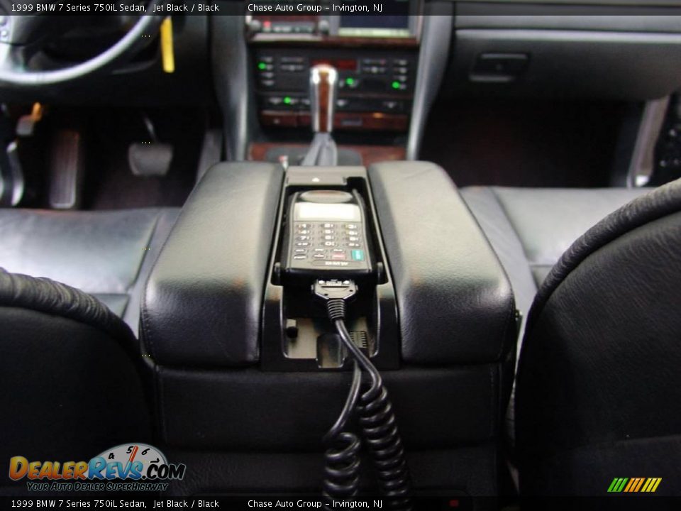 1999 BMW 7 Series 750iL Sedan Jet Black / Black Photo #34
