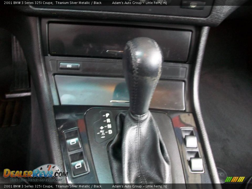 2001 BMW 3 Series 325i Coupe Titanium Silver Metallic / Black Photo #15