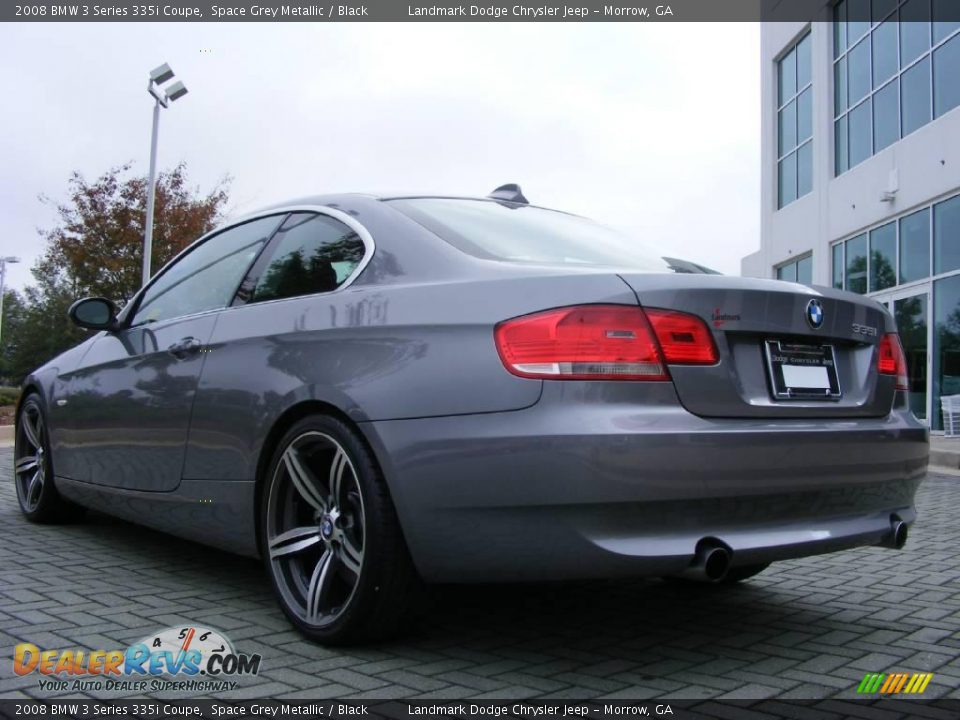 2008 BMW 3 Series 335i Coupe Space Grey Metallic / Black Photo #3