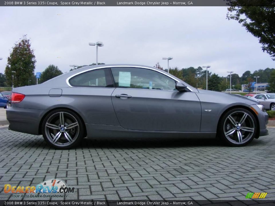 2008 BMW 3 Series 335i Coupe Space Grey Metallic / Black Photo #6