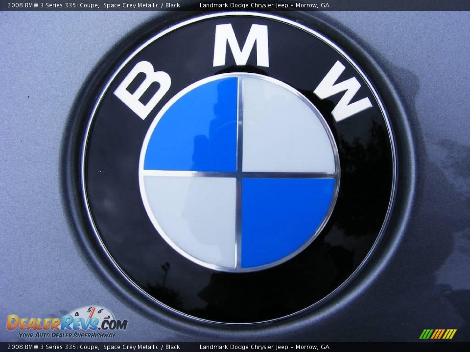 2008 BMW 3 Series 335i Coupe Space Grey Metallic / Black Photo #10