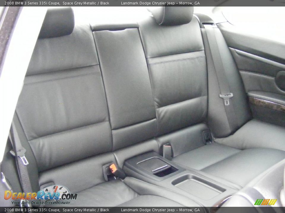 2008 BMW 3 Series 335i Coupe Space Grey Metallic / Black Photo #15