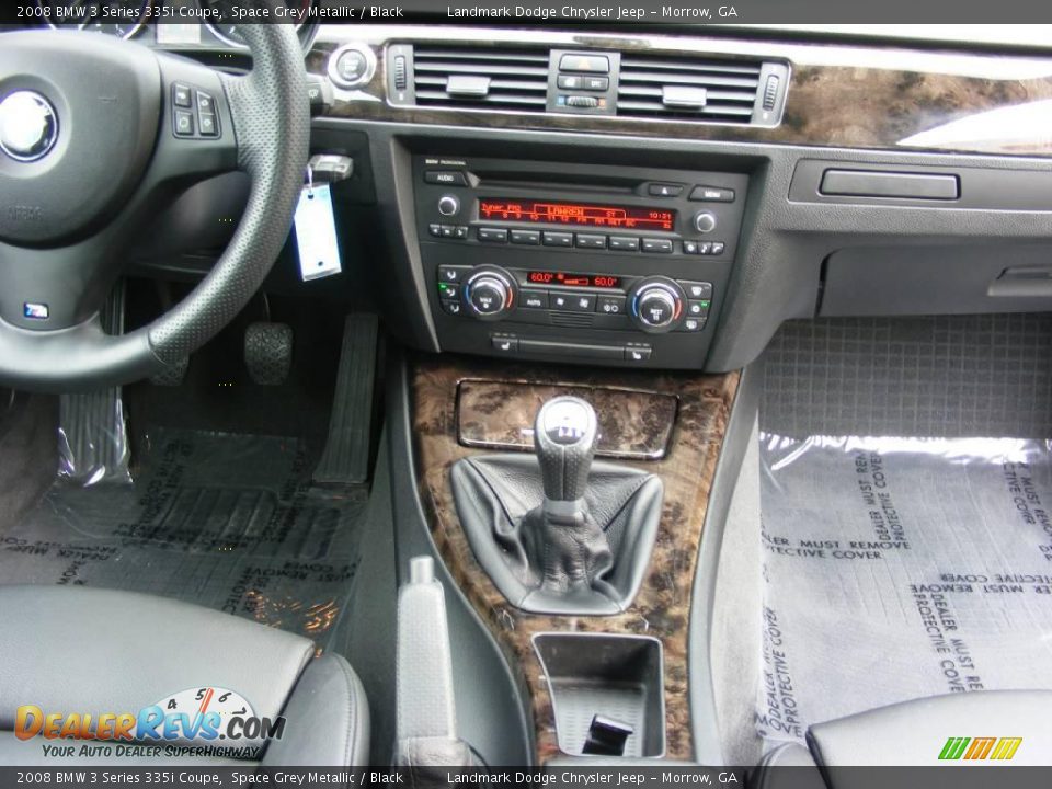 2008 BMW 3 Series 335i Coupe Space Grey Metallic / Black Photo #16