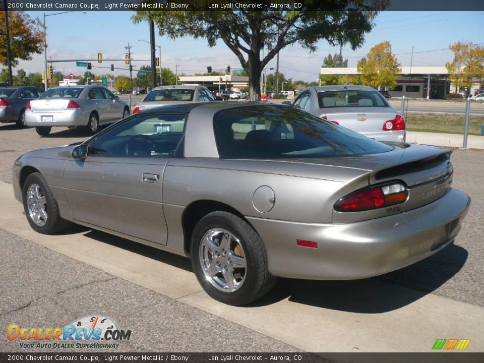 2000 Chevrolet Camaro Coupe Light Pewter Metallic / Ebony Photo #6